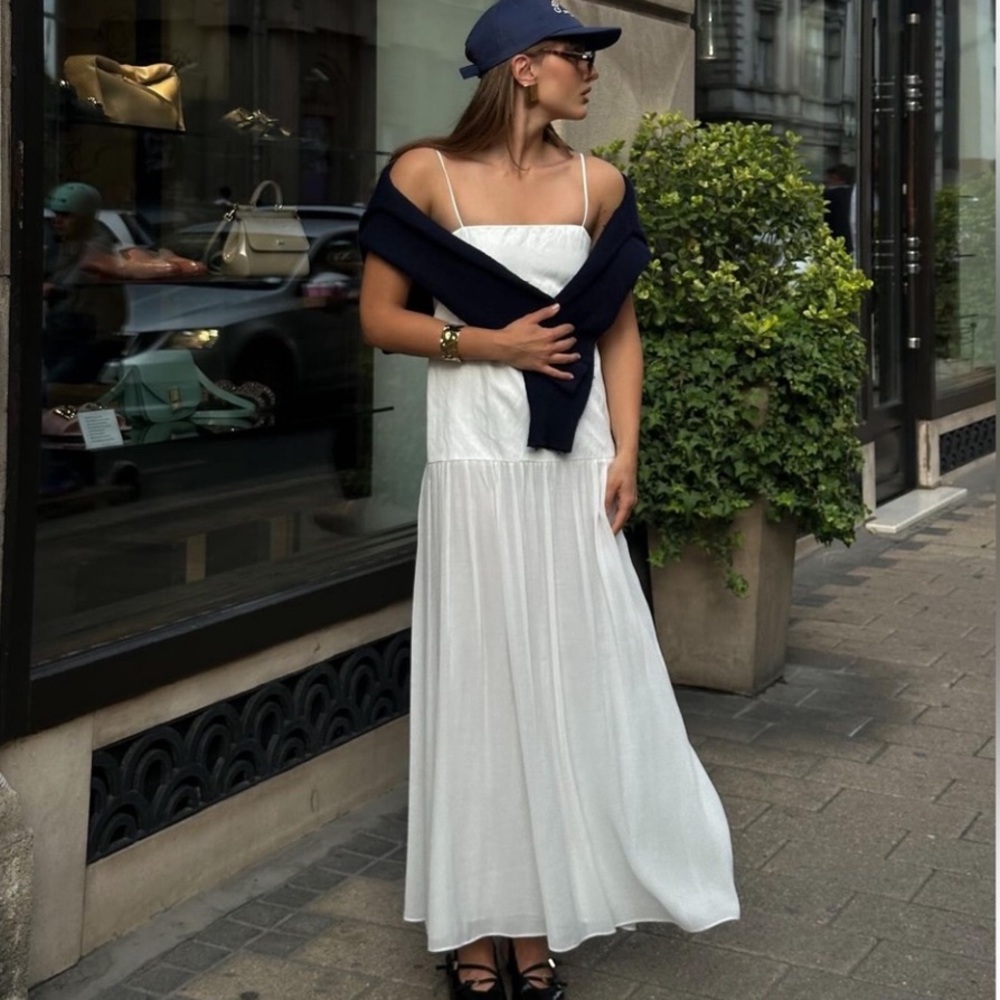 Zara Mix Dress ZW Collection
